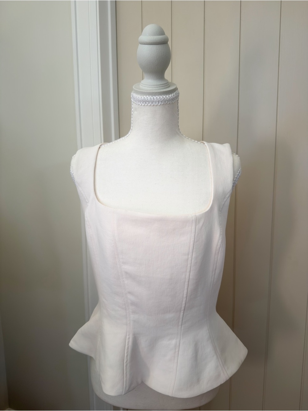 Aritzia Wilfred Rhodora Bustier Crepette